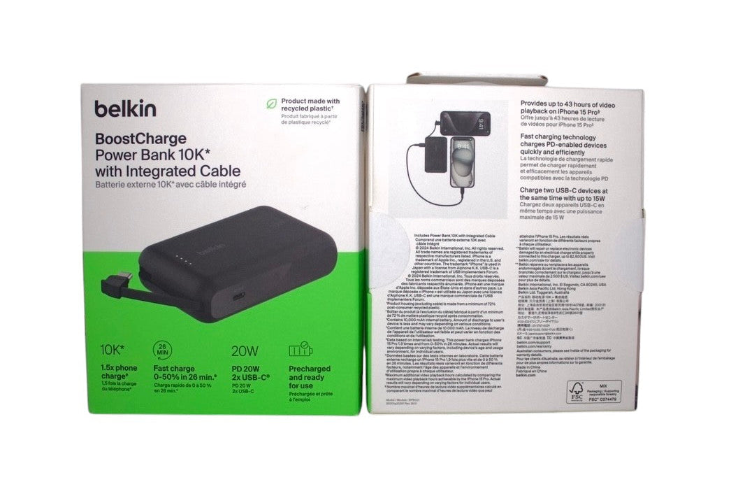 Power Bank Belkin 10000 mAh - 20W