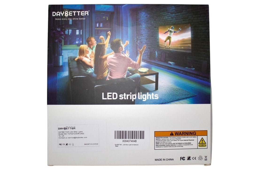 DAYBETTER - Tiras de luces LED de 33.5 mts